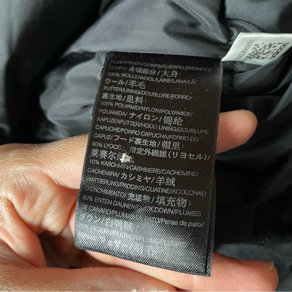 Y3 Yohji Yamamoto adidas wool cashmere black ultimate puffer down jacket winter - Picture 17 of 17